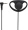 Gigicial Einseitiger Ohrhörer, Mono Headset Klinke, 3,5-mm-Ohrbügel-Ohrhörer, Ohrhörer-Headset Für Moto Rola I COM Ken Wood-Radios