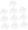 DOITOOL 10pièces Capuchons De Touches Transparent pour Clavier Mécanique Couvercles Légers Et Résistants Clavier Pc Protection Clé