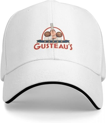 Gorra de béisbol Snapback Cualquiera de Gusteau Puede cocinar Gorra Ratatouille Gorra de béisbol Sombrero para el Sol Playa Gorra Masculina Hip Hop para Mujer Regalo de cumpleaños