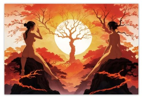 Stickers muraux Decor Photo Sticker 185x125cm Le symbole de l'arbre de vie N° H10407M_NS1AU