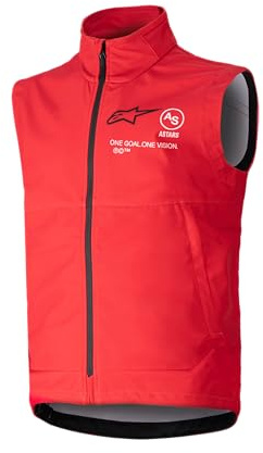 Alpinestars Enduro Weste Techstar Softshell Rot Gr. XL