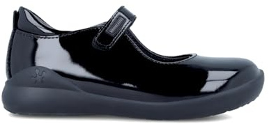 Biomecanics Ballerine da bambina Schoolgirl 181120 autoadesive, misura 3,5, colore nero vernice C785, Nero_patent_leather_c785, 3.5 Little Kid