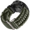 Bandletic 26mm Armband Kompatibel mit Garmin Fenix 6X Pro Armband/Fenix 6X/Fenix 7X/Fenix 7X Pro/Fenix 8 51mm/Fenix 5X/Plus,Quickfit Nylon Paracord Band für Instinct 2X Solar/Fenix 3/HR/Epix Pro 51mm