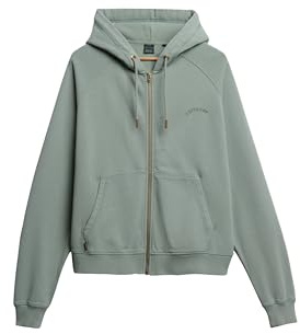 Superdry Damen Übergroße Essential Logo Raglan-Kapuzenjacke