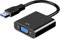 GBOKYN Adaptateur USB vers VGA, convertisseur vidéo USB 3.0 vers VGA 1080p multi-affichage pour PC portable Windows 10/8.1/8/7