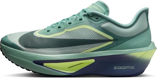 Nike Men's Zoom Fly 6 Road Running Shoes, Cannon Seaweed Light Silver Cobalt Bliss, 8 UK