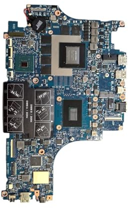 kvcccss Carte mère Compatible avec Les Ordinateurs Portables Dell séries G7 7590, 7790 et G5 5590 (Carte Graphique RTX 2060 6 Go) - Référence : CN-0W89PK, T3CD6, 39C7M, G17MW(I5-9300H RTX2060 6GB)