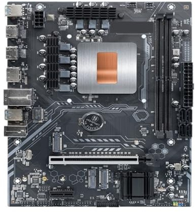 Desktop PC Motherboard CPU Set 2.2Ghz ES 0000(Refer to Kit i7 11800H) DDR4 Dual PCIe4.0x16 2*NVME M. 4*USB3.0 Office