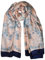 thb Richter XXL langer Schal mit Silk/Seiden-Feeling Halstuch Schals Tücher Stola Blumen Blümchen Scarf 180cm X 90cm Schal Lang (Rosé)