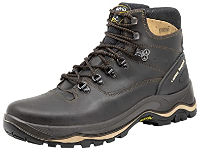 Grisport True Grip, Stivali da Escursionismo Alti Unisex-Adulto, Marrone (Brown 001), 43 EU