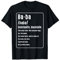 Türk Stylez Shirts Retro Vater T-Shirt Schwarz S Klassische Passform Crew Neck Kurzarm Männer Geburtstag Geschenk