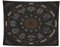 izielad 12 Sternbild Sternzeichen Vintage Wandteppiche Hippie Astrologie Boho Horoskop Wandteppich für Raum 73X95CM 28.7X37.4IN
