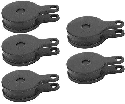 Vbest life 5 Pairs L-03 Mountain Road Bike Disc Brake Pads Cycling Semi-metal Disc Friction Plate Brake Pads Bicycle Accessories