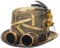 GRACEART Unisex Steampunk Hut Steampunk Zylinder Hut für Männer oder Frauen (DE/NL/SE/PL, Alphanumerisch, M, Style-26)