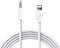 Cavo Aux per auto Audio Jack da 3,5 mm ausiliario Compatibile con Phone 14/13/12/11 pro Max/X/XR/XS/8 Plus da Adattatore cuffie Autoradio Accessori Altoparlante stereo Connettore -Bianco 1M