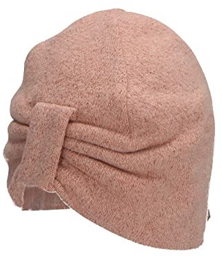 Sterntaler Baby Mädchen Beanie Lurex Mütze - Kinderbeanie, Babymütze - Gefüttert Mit Baumwollfleece - Rosa, 35