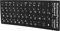 Entatial PC Keyboard Sticker, Unique Coating Skin Friendly Waterproof Russian Keyboard Sticker Eco Friendly for Laptop for Office for Home Travel