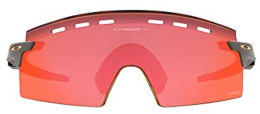 Oakley Herren Oo9235 Encoder Strike belüftet Sonnenbrille, Matt Onyx/Prizm Trail Torch