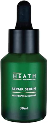 Heath Men’s Repair Serum 30ml, Regenerate and Restore, Anti-Aging, Strengthen Skin Barrier, Combats Acne-Prone Skin, Reduce Fine Lines, Gift For Him, Travel Size, Vegan Friendly