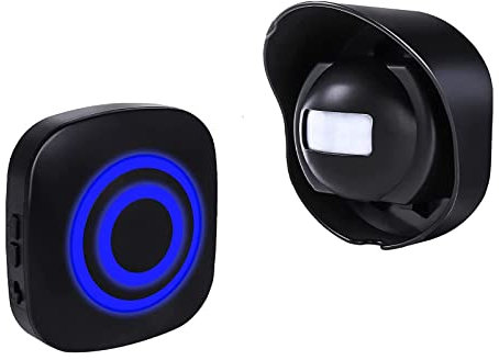 SiegenPro Sensore Di Movimento Wireless, Allarme campanello wireless Kit di Allarme con Sensori di Movimento Infrarossi per Casa, Ufficio, appartments