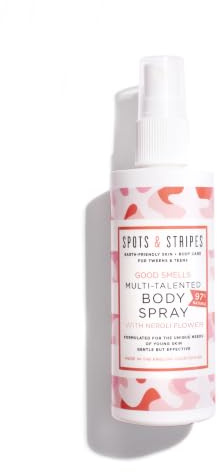 Spots & Stripes - Multi-Talented Body Spray for Girls, 97% Natural, Deodorising Body Mist for Teens, with Neroli, Geranium and Lavender, Alcohol-free and Gentle on Young Skin (125ml)