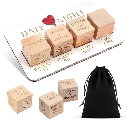 Sternstunde Date Night WüRfel, Romantisches WüRfelspiel-Set, Paar Spiele FüR Paare, Date Ideen