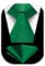Enlision Grüner Herren Krawatte Hochzeit Einfarbig Krawatte mit Einstecktuch Set Plaid Krawatten & Taschentuch