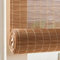 Natürliche Bambus-Rollo Sonnenschutz Bambusrollo für Fenster Außen/Innen Bambus Sichtschutzrollo Bambusjalousien für Terrasse/Garten/Balkon/Küche Lichtfilterung mit Lifter