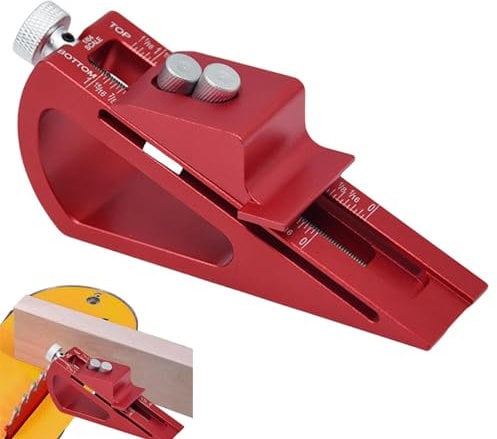 Woodworking Setup Blocks,Adjustable Router Table Saw Fence Set Up | Measuring Height Depth Angle Gauge, Setup Blocks Gauge for Woodworking
