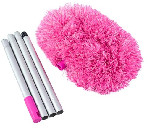 Fan Brush Cleaner - Ceiling Brush Cleaner, Microfiber Duster Brush | Ceiling Fan Cleaning Brush Extension Pole, High Ceiling Fan Cleaning Tool, Cleaning Ceiling Fan with Extension Pole for Window, Fan