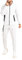Subliminal Mode Set di tute felpa con cappuccio con cerniera Basic + Jogging Casual tinta unita, 700 Bianco, M