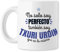 CLUBS (Taza Fútbol para Aficionados de la Real Sociedad ‘No solo soy perfecto, también soy Txuri Urdin’ – Regalo Navidad, Cumpleaños, Hombre, Amigo Invisible | Cerámica Blanca 325ml)