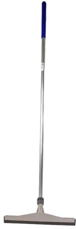 Floor Squeegee Large 45cm Heavy Duty Industrial Wet Room Water Squeegee Mop 125cm Long Handled For Cleaning Floors Showers Bathroom Patio Deck Indoor/Outdoor Areas - Avern