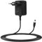 Adaptador Universal de Alimentación 12V DC 1A, Entrada AC 100-240V 50/60Hz, Adaptador de Corriente con Cable de 150 cm y Conector de 5.5 – 2.5 mm, Cargador para Dispositivos Electrónicos