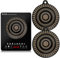 Protection Plaque Induction, Protege Plaque Induction en Silicone, 22cm Protege Plaque de Cuisson, Tapis Plaque Induction, Tapis pour Plaque Induction(2pcs)