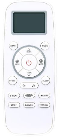 ALLIMITY Mando Aire Acondicionado Compatible con Hisense AC A/C DG11L1-03 DG11L1-01 DG11L1-04