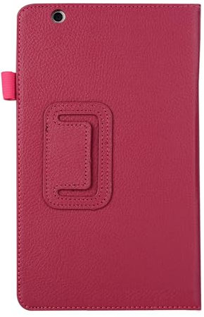 AKLiSa Hülle für Huawei Mediapad M3 8.4 BTV-W09 BTV-DL09 Tablet Schutzhülle Intelligente Magnetische Flip Cover mit Standfunktion (Rot)