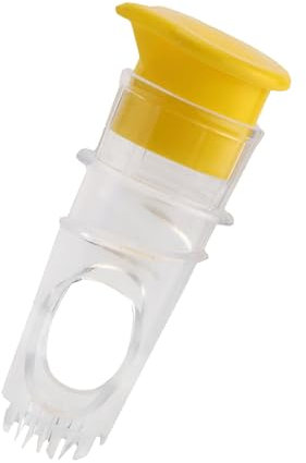 Manual Fruit Juicer - Handheld Lemon Squeezer, Portable Citrus Press | Screw-Top Orange Juicer Container, Compact Hand Juicer for Home Kitchen, Travel, Camping, Hiking, Picnic, Indoor Outdoor Use