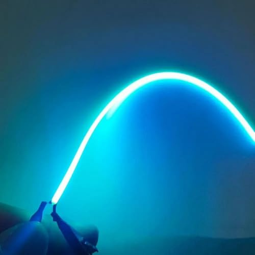 QIROGKC 6 Stück 190 mm schneidbares LED-Filament - DC 3V FPC-Streifen mit vormarkierter Polarität (7 Farben, hoher CRI 93+) Eisblau