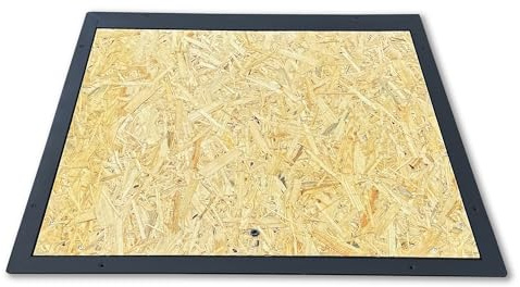 Bodentreppe/Revisionsklappe mit Wasserfester OSB-Platte – 1200 x 1200 mm – Sofort Begehbar – Laminatfähig – Hochwertig und Funktional