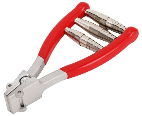 Ejoyous Tennis -Saiting -Klemme, 3 Spring String Klemme mit Zinklegungskopf für Tennisschläger, Badminton Stringmaschine Starten der für Gewindearbeiten, Schlägerwartung