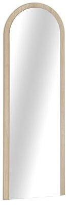 Schildmeyer Spiegelelement Flora 160797, weiß Eiche Dekor/goldfarben, 36 x 3 x 109 cm