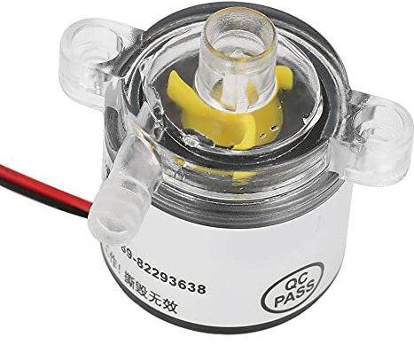 Micro DC 12V Water Pump 6W Submersible Water Pump Mini Food Grade Brushless Water Pump for Aquarium, Fountain, Small Fish Pond, Solar System, Radiators, Water Circulation System, Medical Equipment