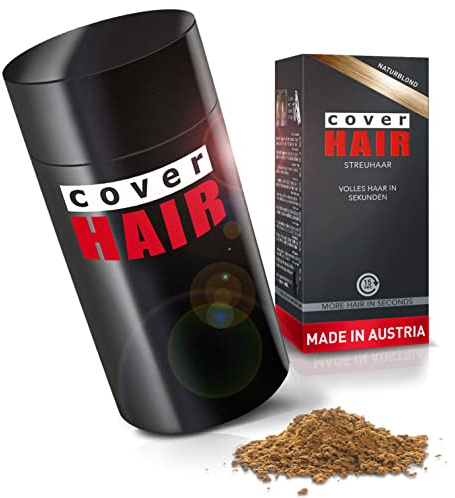 Cover HAIR Haarverdichtung mit Schütthaar 30 Gramm (Naturblond)