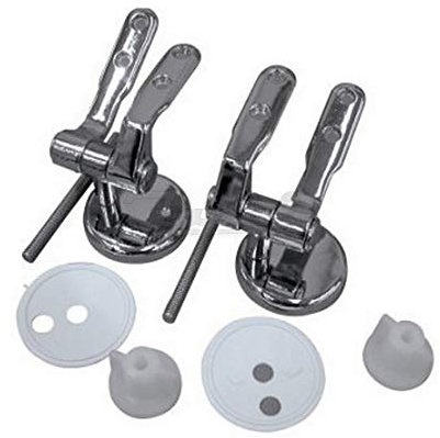 Charnières universelles en laiton pour cache-pots de WC – Code charnières