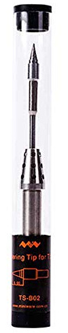 Charmgle TS80 TS80P Saldatore Punta Mini Saldatore Stazione Punte B2 Sostituzione In Acciaio Inox Accessori di Saldatura per TS100 Mini Penna Elettrica