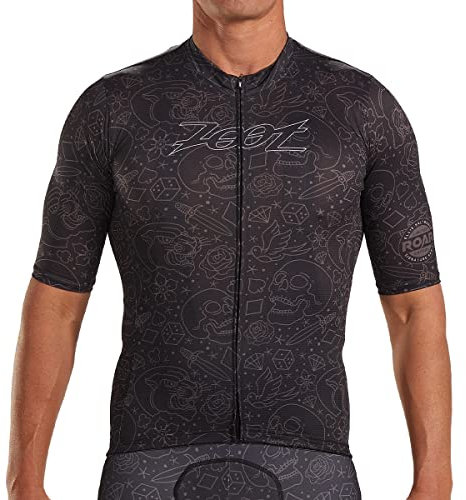 Zoot Herren LTD Fahrrad Aero Trikot - Black Roar - L