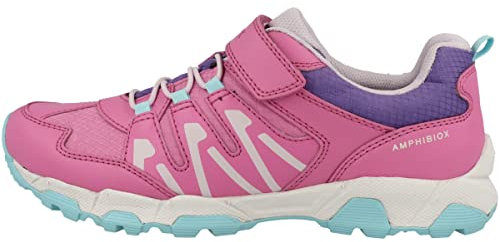 Geox J Magnetar G. B ABX, Scarpe da Ginnastica Donna, Fucsia Viola, 37 EU