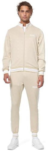 Lonsdale Herren-Trainingsanzug, Slim fit Sport-& Freizeitbekleidung,BWXL