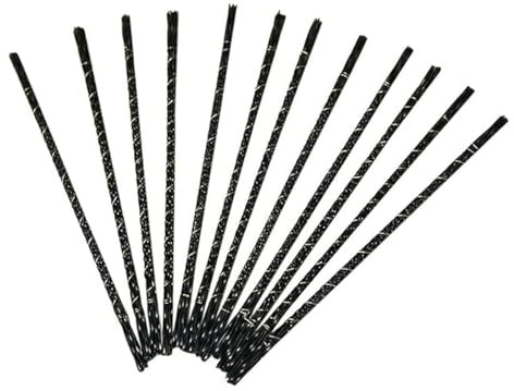 FOXBC Spiral Scroll Saw Blades - Plain End (#7 Wood Cutting)